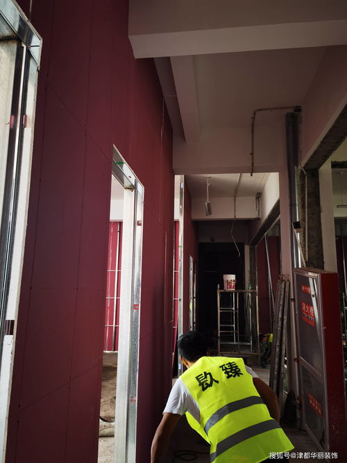 镹臻裝飾 銀川鼎龍音樂餐廳裝修項目工地實拍，匠心鑄造鼎龍木業新篇章